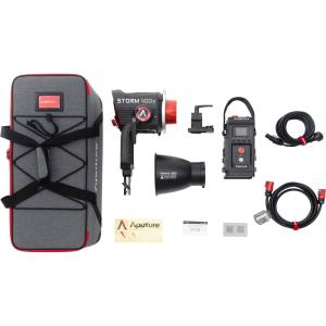 Aputure STORM 400x Tunable White LED Monolight (Gold Mount)