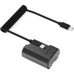 SWIT Dummy Battery for Sony NP-FZ100 with USB-C PD Input Port & Coiled Cable (27")