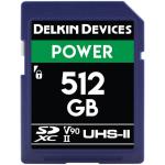Delkin Devices 512GB POWER UHS-II SDXC Memory Card