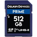 Delkin Devices 512GB PRIME UHS-II SDXC Memory Card