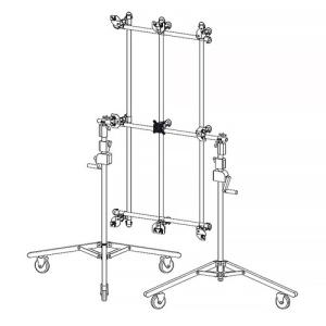 Kino Flo Mimik 4-Unit Rolling Frame