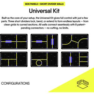 CRDBAG GRID-DIVIDE Carry-On Universal Kit