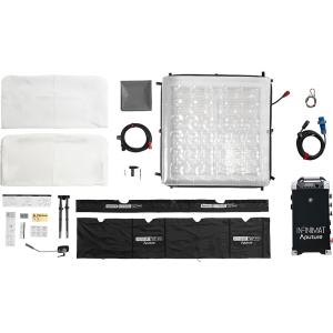 Aputure INFINIMAT LED with Clear Softbox & 1600W Control Box Pack (4 x 4')