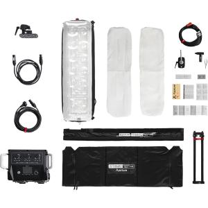 Aputure INFINIMAT LED with Clear Softbox & 400W Control Box Pack (1 x 4', V-Mount)