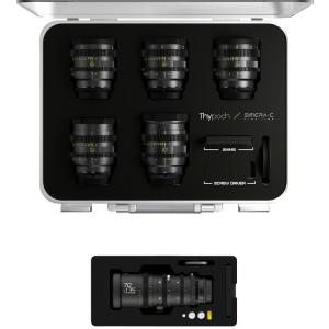 DZOFilm Thypoch Simera-C 5-Lens Kit & Catta 70-135mm Zoom Bundle (Sony E)