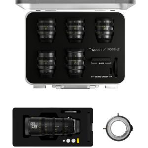 DZOFilm Thypoch Simera-C 5-Lens Kit with Catta 70-135mm Zoom (Leica M/Sony E)