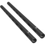Kondor Blue PPSH 15mm Rods (Pair, Raven Black, 15")