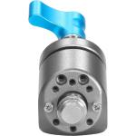 Kondor Blue ARRI Compatible Anti-Twist Rod Clamp (Space Gray)