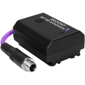 Kondor Blue Gerald Undone Locking DC Barrel to NP-FZ100 Dummy Battery