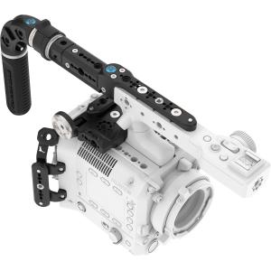 Kondor Blue Camera Cage Kit A with Hollywood Handle for FUJIFILM GFX ETERNA 55 (Raven Black)