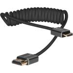Kondor Blue Coiled Mini-HDMI to HDMI Cable (12 to 24", Black)