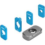 Kondor Blue Monitor Cage NATO Rail (1", Space Gray)