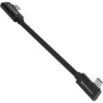 Kondor Blue Dual Right-Angle USB-C 3.2 Gen 2x2 Braided Cable (6")