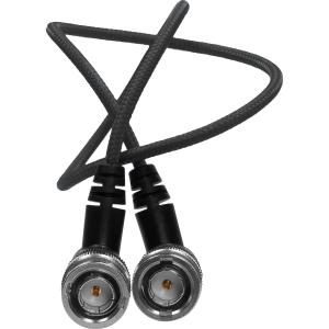 Kondor Blue Ultrathin 3G-SDI Right-Angle BNC Cable (16", Raven Black)