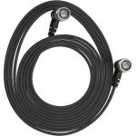 Kondor Blue 6G-SDI Video Cable with Right-Angle BNC Connectors (10', Raven Black)