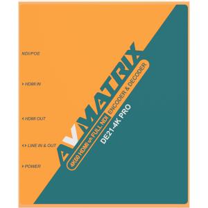 AVMATRIX 4K HDMI/NDI Encoder & Decoder