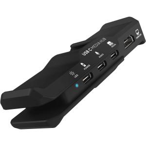 Kondor Blue Mobile USB-C Media Hub (Raven Black)