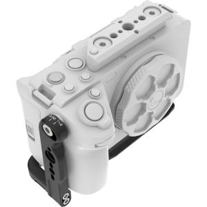 Kondor Blue Half Cage L-Bracket for Sony FX2, FX3, and FX30 (Raven Black)