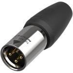 Neutrik NC3MX1-TOP Outdoor Rated 3-Pin Male XLR Cable Connector (Nickel/Gold)