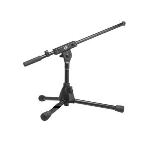 K&M 259/1 Extra Low Microphone Stand with Boom Arm (Black)