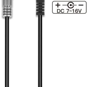 Portkeys Power Cable (DC to 5-Pin Aviation Power Cable 40cm)