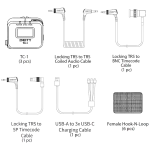 Deity Microphones TC-1 Wireless Timecode Generator Box (Bluetooth, 2.4 GHz, 3-Pack)