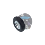 Panther H-Pneumatic wheel with brake disc (1 pcs.)