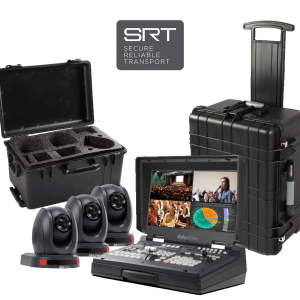 DATAVIDEO HS-1600T in an HC-850 case with 3x PTC-145T in an HC-800 case