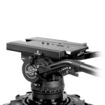 Sachtler VIDEO 90 FB Fluid Head (Flat Base) - Supports 0-255 lbs