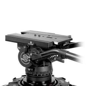 Sachtler VIDEO 90 FB Fluid Head (Flat Base) - Supports 0-255 lbs