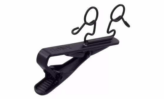 Sony SAD-W88BL Double Horizontal Clip for ECM-88 and ECM-90 Microphones (6 Pack)