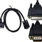 AVMATRIX Light Cable, Tally cable for AVMATRIX 6CH switchers (Except PVS0615U/PVS0615), 15-Pin Male to Female 25-Pin GPIO Connector, Black | Tally Cable III