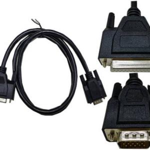 AVMATRIX Light Cable, Tally cable for AVMATRIX 6CH switchers (Except PVS0615U/PVS0615), 15-Pin Male to Female 25-Pin GPIO Connector, Black | Tally Cable III