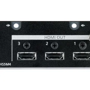 Panasonic AV-UHS500 Rear Panel/Optional Unit