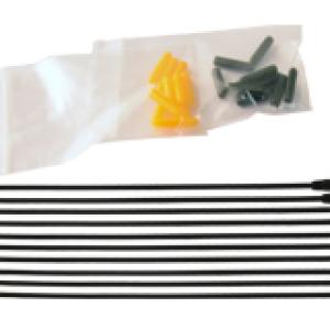 Wisycom AWKIT2 Kit 10 Whip Antennas UHF 90 deg