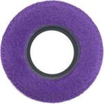 Bluestar Round Ultra Small Viewfinder Eyecushion (Fleece, Purple)