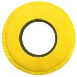 Bluestar Round Ultra Small Viewfinder Eyecushion (Ultrasuede, Yellow)