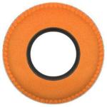 Bluestar Round Ultra Small Viewfinder Eyecushion (Ultrasuede, Orange)