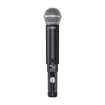 BLX2/SM58 Handheld transmitter with SM58 capsule