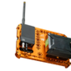 bitbox iPad Mini Plate (Signal Orange / Gold Mount)