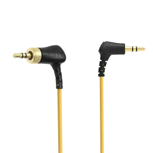 Deity Microphones C12 Locking Right-Angle 3.5mm TRS to Right-Angle 3.5mm TRS Cable for Mirrorless/DSLR Cameras