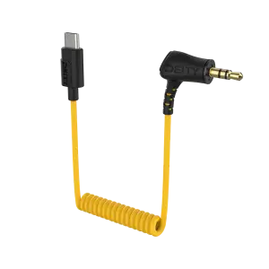 Deity C21 - 3.5 TRS To USB-C Coiled Audio Cable
