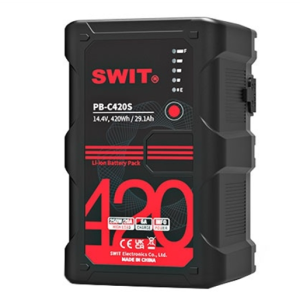 SWIT PB-C420S | 420Wh High-load Heavy-duty Battery, V-Mount