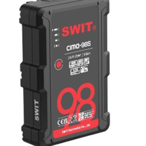 SWIT CIMO-98S | 98Wh 150W High Load V-Mount Battery with USB-C and powerful 2xD-taps