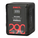 SWIT PB-S290S | 290Wh Multi-Sockets Square Cine Battery, V-Mount, also ideal for long term use or hi