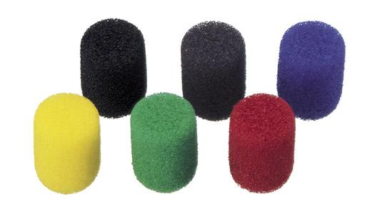 Sony ADC88 6-Piece Foam Windscreen Set for the Sony ECM-88 Series Lavalier Microphone (Color Mix)