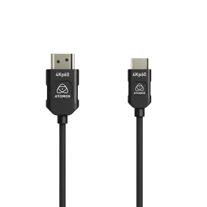 Atomos 4K60p HDMI Silicon Cable Mini to Full HDMI