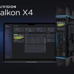 Haivision Falkon X4 5G – Ultra-Reliable 4K UHD Mobile Video Transmitter for Live Broadcast & Remote Production
