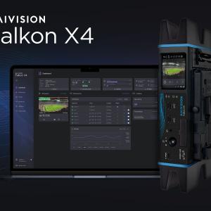 Haivision Falkon X4 5G – Ultra-Reliable 4K UHD Mobile Video Transmitter for Live Broadcast & Remote Production