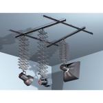 Manfrotto Pro Studio Rail System 43 Kit for 3 Lights